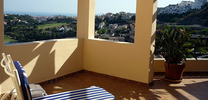 Terrasse with sea view